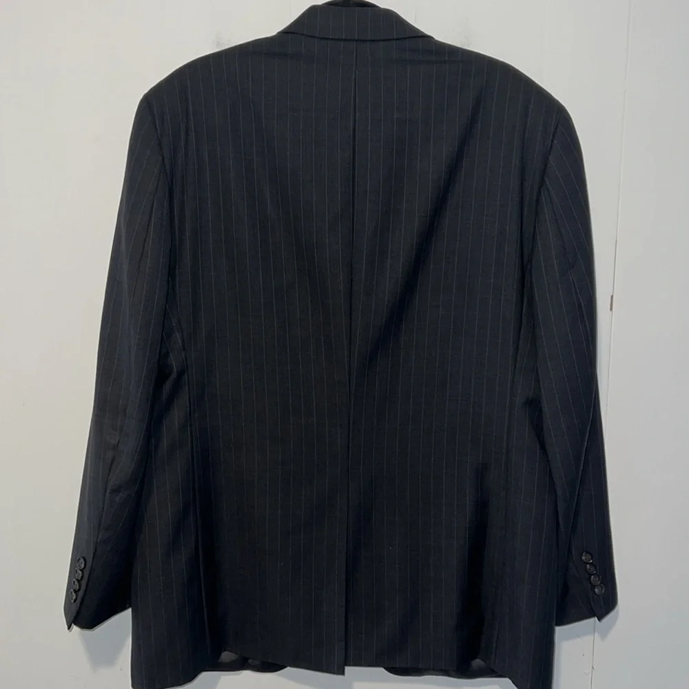 Lauren Ralph Lauren Blazer Jacket Sports Coat Striped T2*